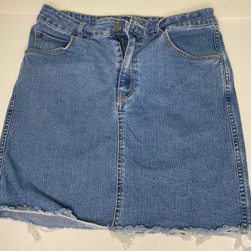 H & M denim skirt size 8